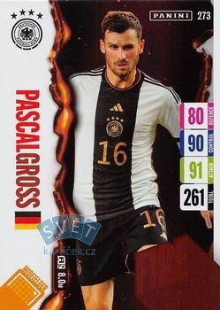 Pascal Gros Germany Panini Adrenalyn XL England 2024 Tournament Edition Fire #273