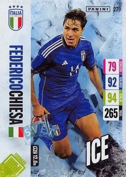 Federico Chiesa Italy Panini Adrenalyn XL England 2024 Tournament Edition Ice #279