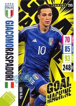 Giacomo Raspadori Italy Panini Adrenalyn XL England 2024 Tournament Edition Goal Machine #295