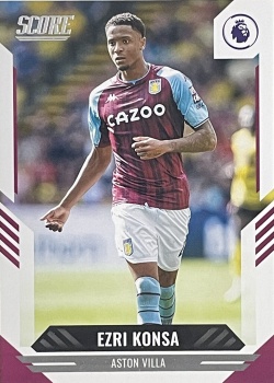 Ezri Konsa Aston Villa Panini Score Premier League 2021/22 #123