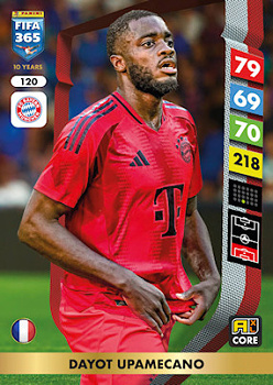Dayot Upamecano Bayern Munchen Panini FIFA 365 2025 Adrenalyn XL #120