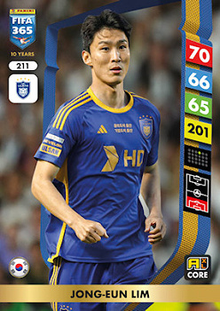 Lim Jong-eun Ulsan Hyundai Panini FIFA 365 2025 Adrenalyn XL #211