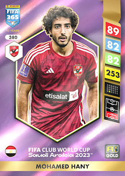 Mohamed Hany Al Ahly Panini FIFA 365 2025 Adrenalyn XL FIFA Club World Cup 2023 #380