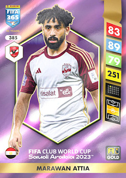 Marawan Attia Al Ahly Panini FIFA 365 2025 Adrenalyn XL FIFA Club World Cup 2023 #385