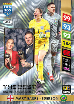 Mary Earps - Ederson Manchester City Panini FIFA 365 2025 Adrenalyn XL The Best #432