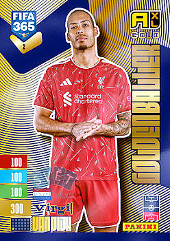 Virgil van Dijk Liverpool Panini FIFA 365 2027 Adrenalyn XL Golden Baller #2