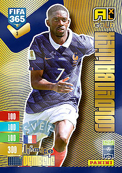 Ousmane Dembele France Panini FIFA 365 2027 Adrenalyn XL Golden Baller #3