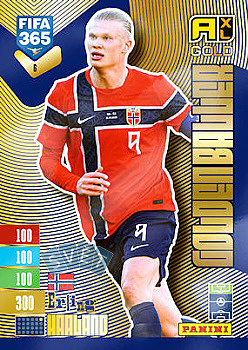 Erling Haaland Norway Panini FIFA 365 2027 Adrenalyn XL Golden Baller #6