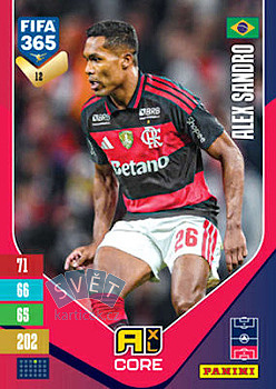 Alex Sandro Flamengo Panini FIFA 365 2027 Adrenalyn XL #12