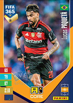 Lucas Paqueta Flamengo Panini FIFA 365 2027 Adrenalyn XL #16