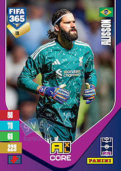 Alisson Liverpool Panini FIFA 365 2027 Adrenalyn XL #19