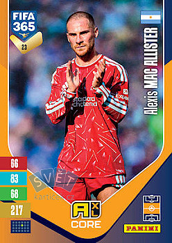 Alexis Mac Allister Liverpool Panini FIFA 365 2027 Adrenalyn XL #23