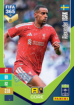 Alexander Isak Liverpool Panini FIFA 365 2027 Adrenalyn XL #27
