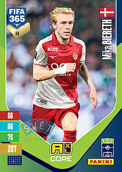Mika Biereth AS Monaco Panini FIFA 365 2027 Adrenalyn XL #36