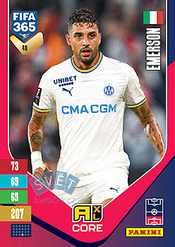 Emerson Olympique de Marseille Panini FIFA 365 2027 Adrenalyn XL #40