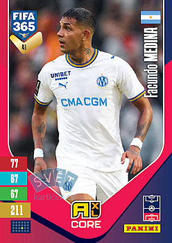 Facundo Medina Olympique de Marseille Panini FIFA 365 2027 Adrenalyn XL #41
