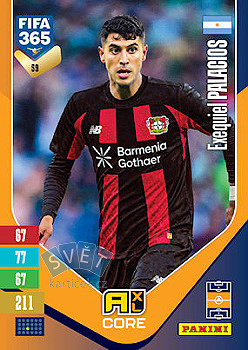 Exequiel Palacios Bayer 04 Leverkusen Panini FIFA 365 2027 Adrenalyn XL #59