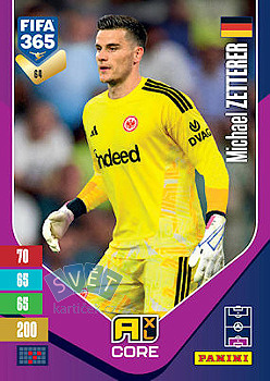 Michael Zetterer Eintracht Frankfurt Panini FIFA 365 2027 Adrenalyn XL #64