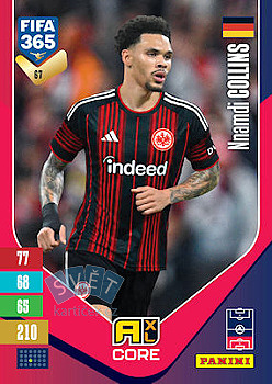 Nnamdi Collins Eintracht Frankfurt Panini FIFA 365 2027 Adrenalyn XL #67