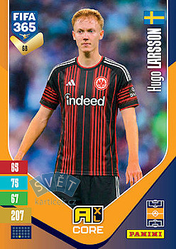 Hugo Larsson Eintracht Frankfurt Panini FIFA 365 2027 Adrenalyn XL #68