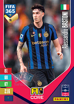 Alessandro Bastoni Internazionale Milano Panini FIFA 365 2027 Adrenalyn XL #74