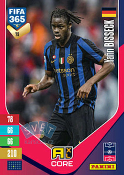 Yann Bisseck Internazionale Milano Panini FIFA 365 2027 Adrenalyn XL #75