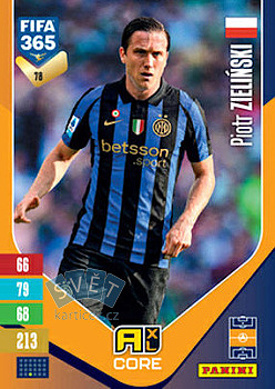 Piotr Zielinski Internazionale Milano Panini FIFA 365 2027 Adrenalyn XL #78