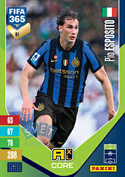 Pio Esposito Internazionale Milano Panini FIFA 365 2027 Adrenalyn XL #81