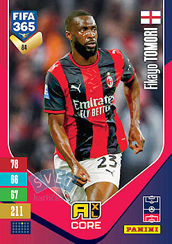 Fikayo Tomori A.C. Milan Panini FIFA 365 2027 Adrenalyn XL #84