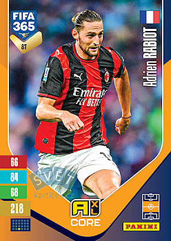 Adrien Rabiot A.C. Milan Panini FIFA 365 2027 Adrenalyn XL #87