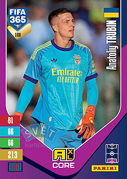 Anatoliy Trubin SL Benfica Panini FIFA 365 2027 Adrenalyn XL #100
