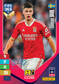 Samuel Dahl SL Benfica Panini FIFA 365 2027 Adrenalyn XL #101