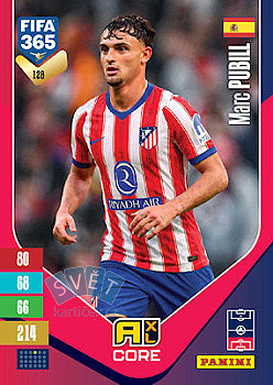 Marc Pubill Atletico Madrid Panini FIFA 365 2027 Adrenalyn XL #128