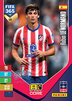 Robin Le Normand Atletico Madrid Panini FIFA 365 2027 Adrenalyn XL #129