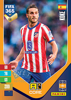 Koke Atletico Madrid Panini FIFA 365 2027 Adrenalyn XL #131