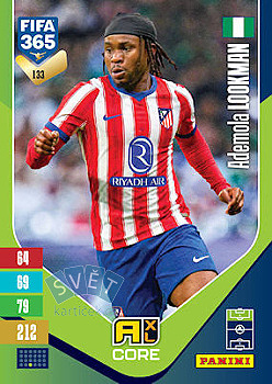 Ademola Lookman Atletico Madrid Panini FIFA 365 2027 Adrenalyn XL #133