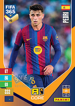 Pedri FC Barcelona Panini FIFA 365 2027 Adrenalyn XL #140