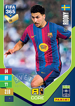 Roony Bardghji FC Barcelona Panini FIFA 365 2027 Adrenalyn XL #144