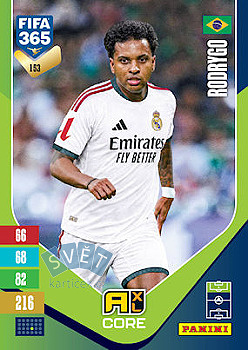 Rodrygo Real Madrid Panini FIFA 365 2027 Adrenalyn XL #153
