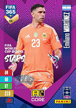 Emiliano Martinez Argentina Panini FIFA 365 2027 Adrenalyn XL FIFA World Cup 2026 Stars #154