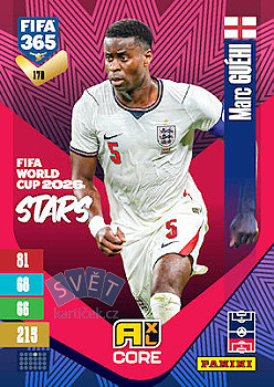Marc Guehi England Panini FIFA 365 2027 Adrenalyn XL FIFA World Cup 2026 Stars #170