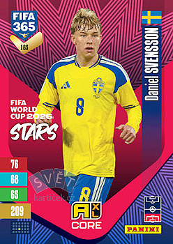 Daniel Svensson Sweden Panini FIFA 365 2027 Adrenalyn XL FIFA World Cup 2026 Stars #185