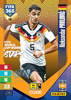 Aleksandar Pavlovic Germany Panini FIFA 365 2027 Adrenalyn XL FIFA World Cup 2026 Stars #198