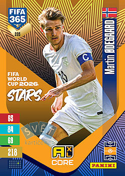 Martin Odegaard Norway Panini FIFA 365 2027 Adrenalyn XL FIFA World Cup 2026 Stars #205