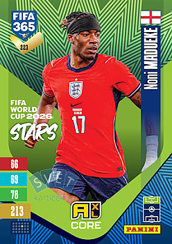 Noni Madueke England Panini FIFA 365 2027 Adrenalyn XL FIFA World Cup 2026 Stars #223
