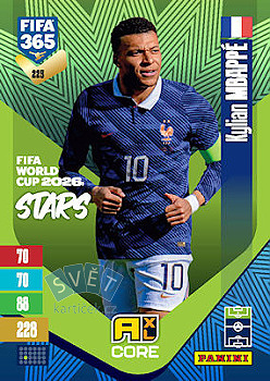 Kylian Mbappe France Panini FIFA 365 2027 Adrenalyn XL FIFA World Cup 2026 Stars #225