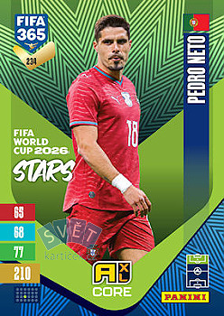 Pedro Neto Portugal Panini FIFA 365 2027 Adrenalyn XL FIFA World Cup 2026 Stars #234