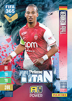 Thilo Kehrer AS Monaco Panini FIFA 365 2027 Adrenalyn XL Prime Titan #246