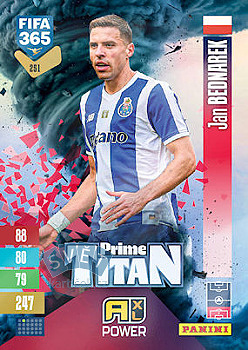 Jan Bednarek FC Porto Panini FIFA 365 2027 Adrenalyn XL Prime Titan #251