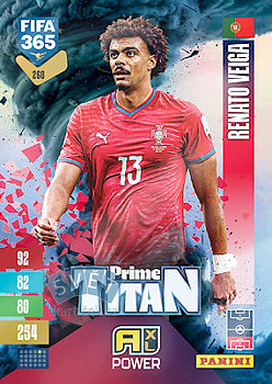 Renato Veiga Portugal Panini FIFA 365 2027 Adrenalyn XL Prime Titan #260